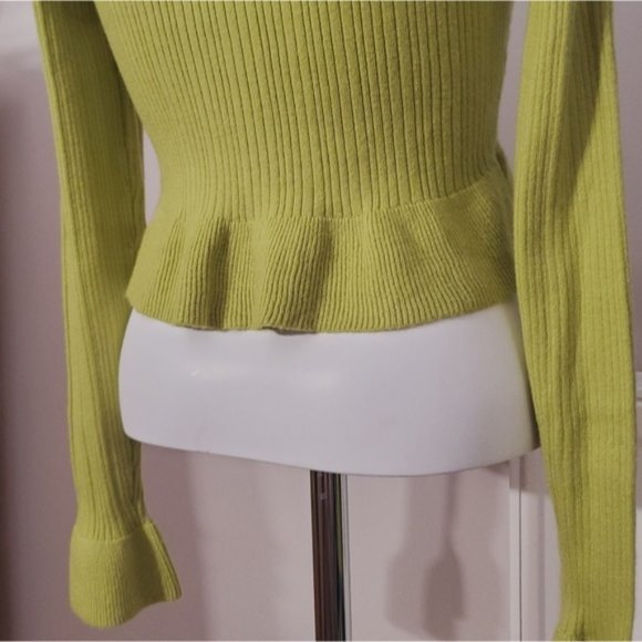 Happily Grey- Knit Bell Sleeve Cardigan- NWOT- XS (fits a small and S/M) - Picture 10 of 13